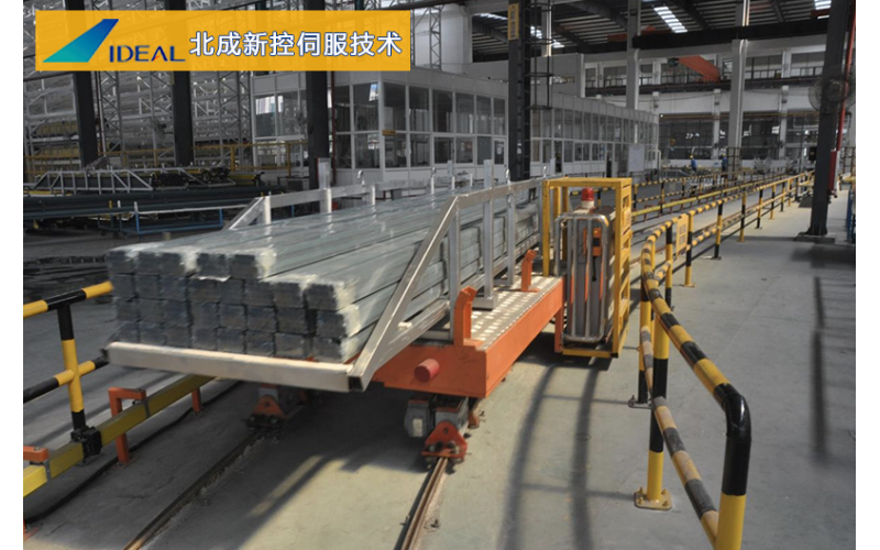ABB变频器ACS880 M04在物流仓储有轨穿梭车RGV的应用